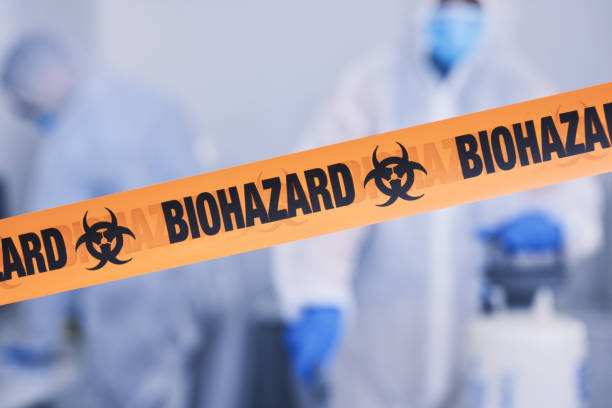 Professional Biohazard Cleanup technician working in Hanover, MN